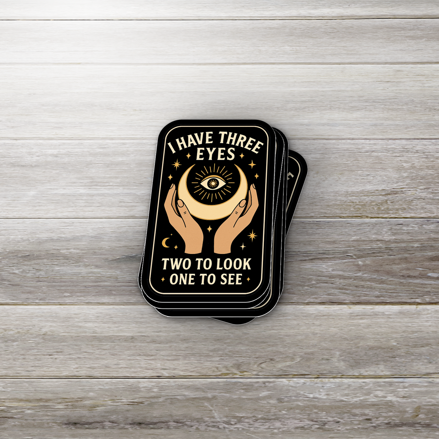 I Have Three Eyes Sticker | Intuitive Mystic | Glossy Vinyl