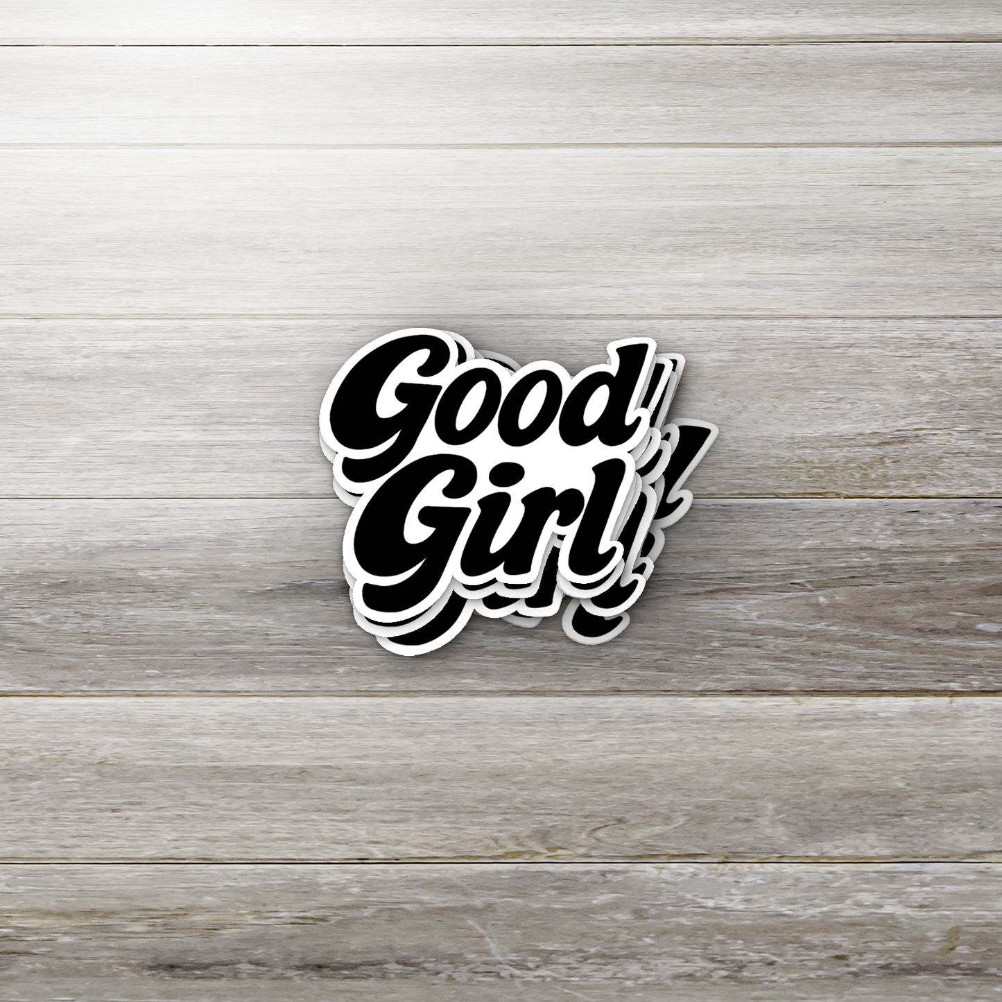 Good Girl Sticker | Spicy Bookish Vinyl Waterproof Sticker | Romance Reader Gift for Book Lovers & Smut Readers