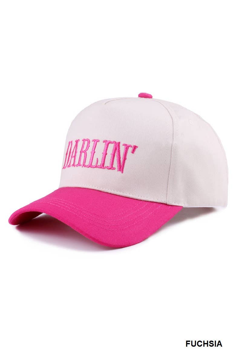 Darlin’ Hat • Western Trucker Hat • Country Girl Hat • Cute Southern Hat • Cowgirl Aesthetic Cap