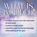 Starseed Oracle 3-Card Reading – Fated Life vs Destiny Life Spread • Soul Path Insight & Channeled Guidance (Digital)