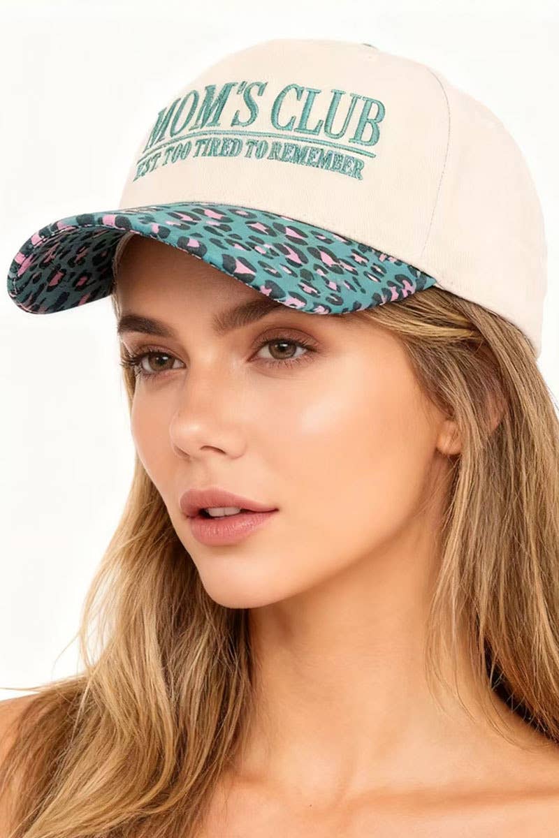 Mom’s Club Hat • Tired Mom Hat • Funny Mom Trucker Hat • Relatable Mom Life Hat • Gift for Moms