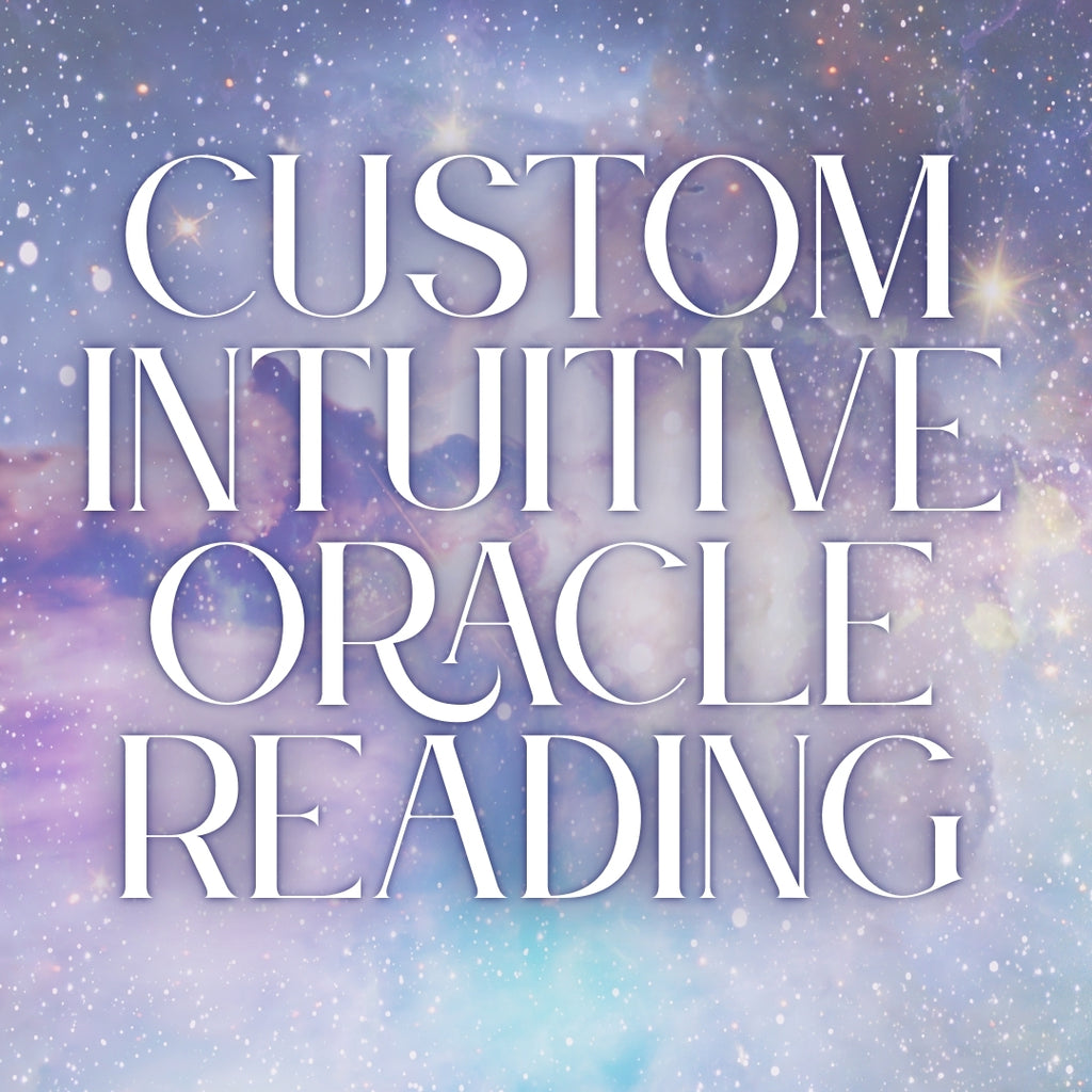 Custom Oracle Reading | Personalized Intuitive Card Pull Based on Your Energy, Question, or Theme | Channeled Digital Guidance