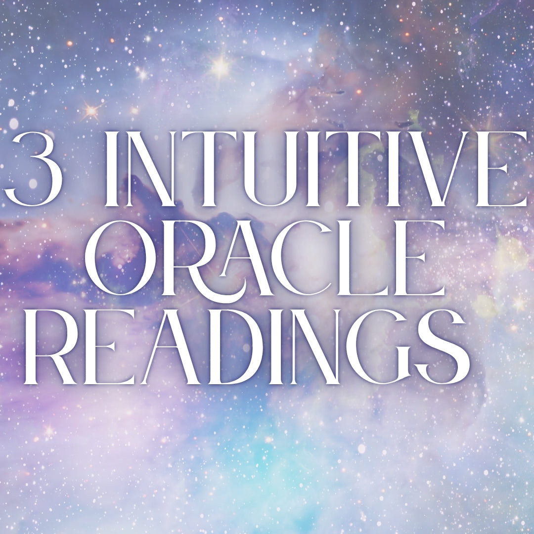 Soul Discovery Starter Pack • 3 Intuitive Oracle Readings • Gentle Energy & Spiritual Clarity Bundle