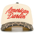 American Darlin’ Trucker Hat • Patriotic Cowgirl Hat • Fourth of July Baseball Cap • Western Americana Hat • Adjustable Snapback