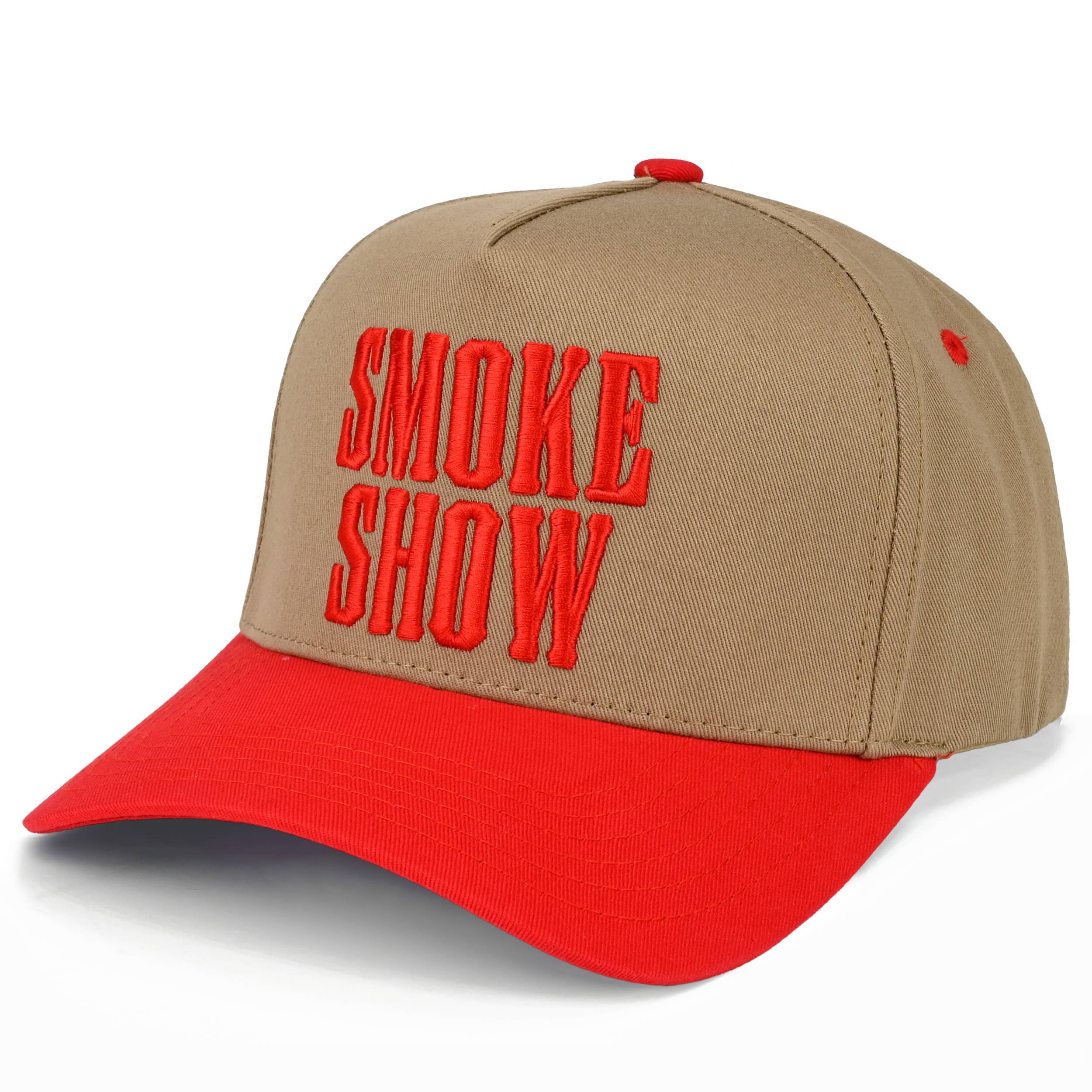 Smoke Show Trucker Hat • Embroidered Baseball Cap • Funny Women's Hat • Country Concert Hat • Trendy Snapback Cap