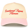 Embroidered “Emotional Support Human” Hat • Funny Relatable Hat • Cute Aesthetic Trucker Cap • Gift for Her