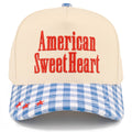 American Sweetheart Trucker Hat • Patriotic Baseball Cap • USA Fourth of July Hat • Country Concert Hat • Western Cowgirl Snapback