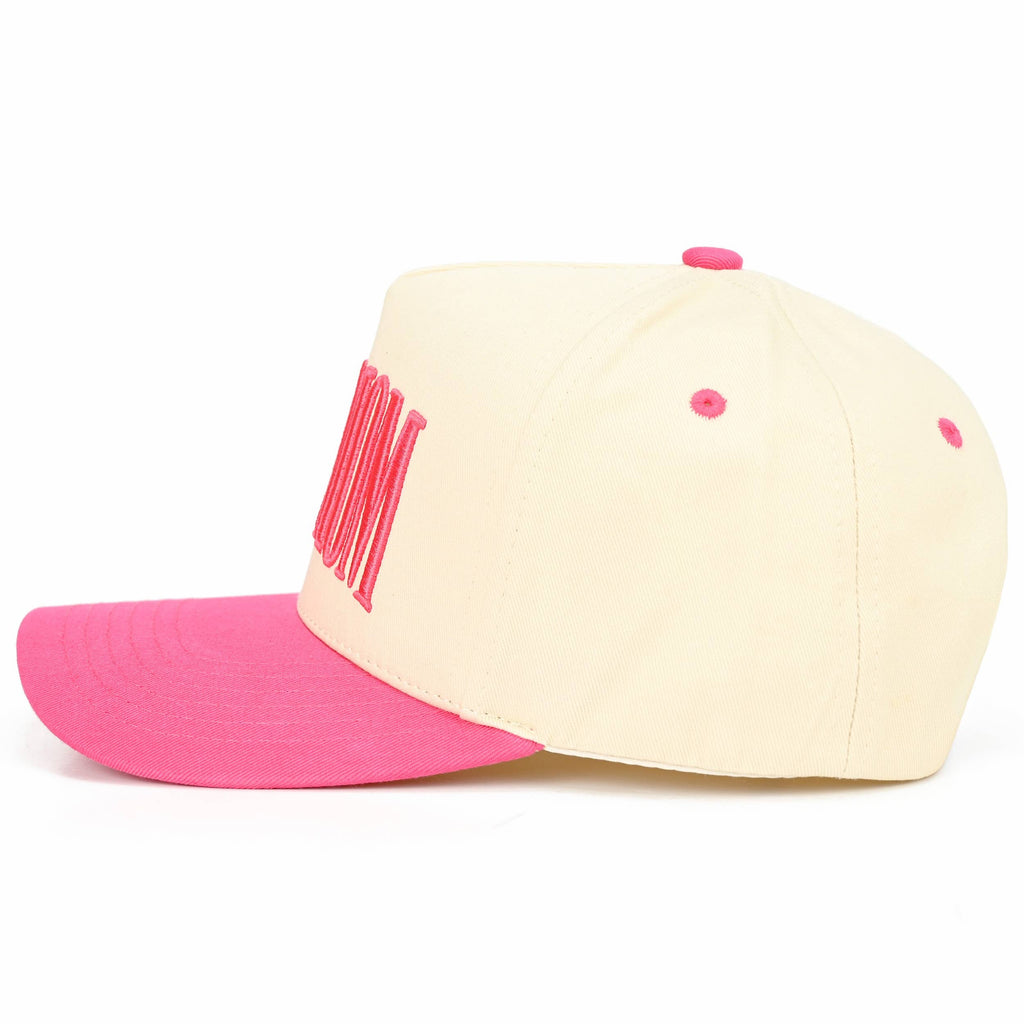 Embroidered “Hot Mom” Hat • Trendy Mom Hat • Funny Mom Gift • Cute Aesthetic Trucker Cap
