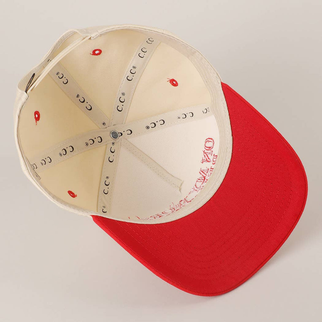 Embroidered “On My Worst Behavior” Hat • Funny Statement Trucker Hat • Trendy Two-Tone Cap