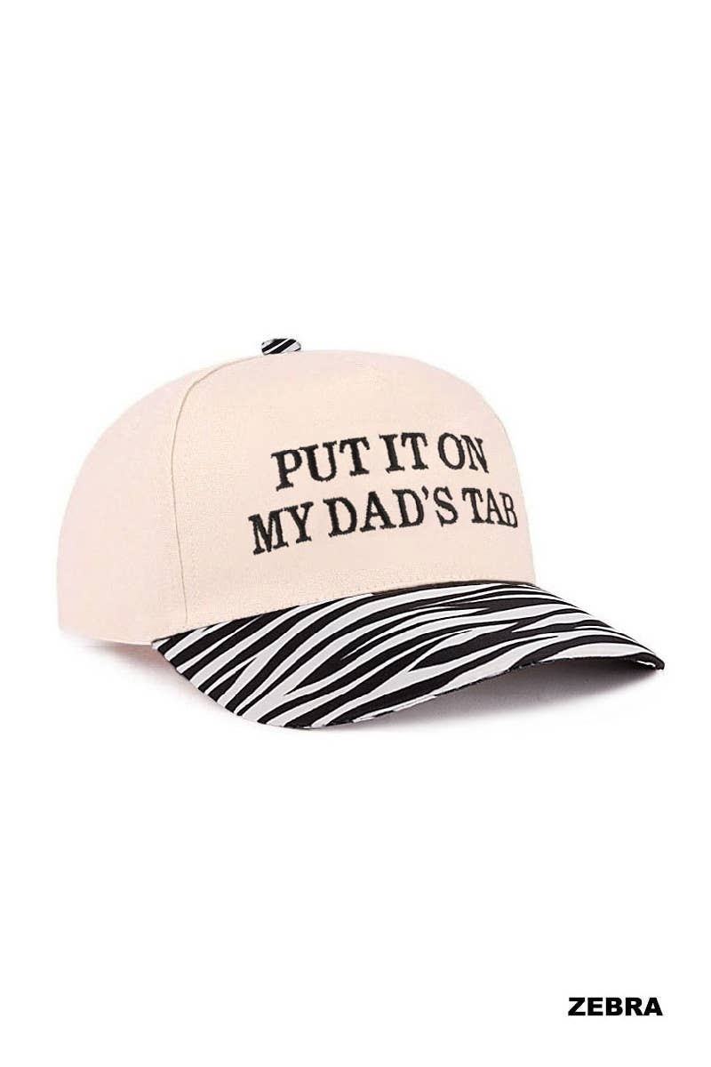 “Put It On My Husband’s Tab” Hat • Funny Trucker Hat • Sassy Wife Hat • Girls Night Hat • Relatable Humor Cap