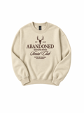 Abandoned Hunting Wives Social Club Embroidered Crewneck Sweatshirt | Funny Hunting Wife Sweater
