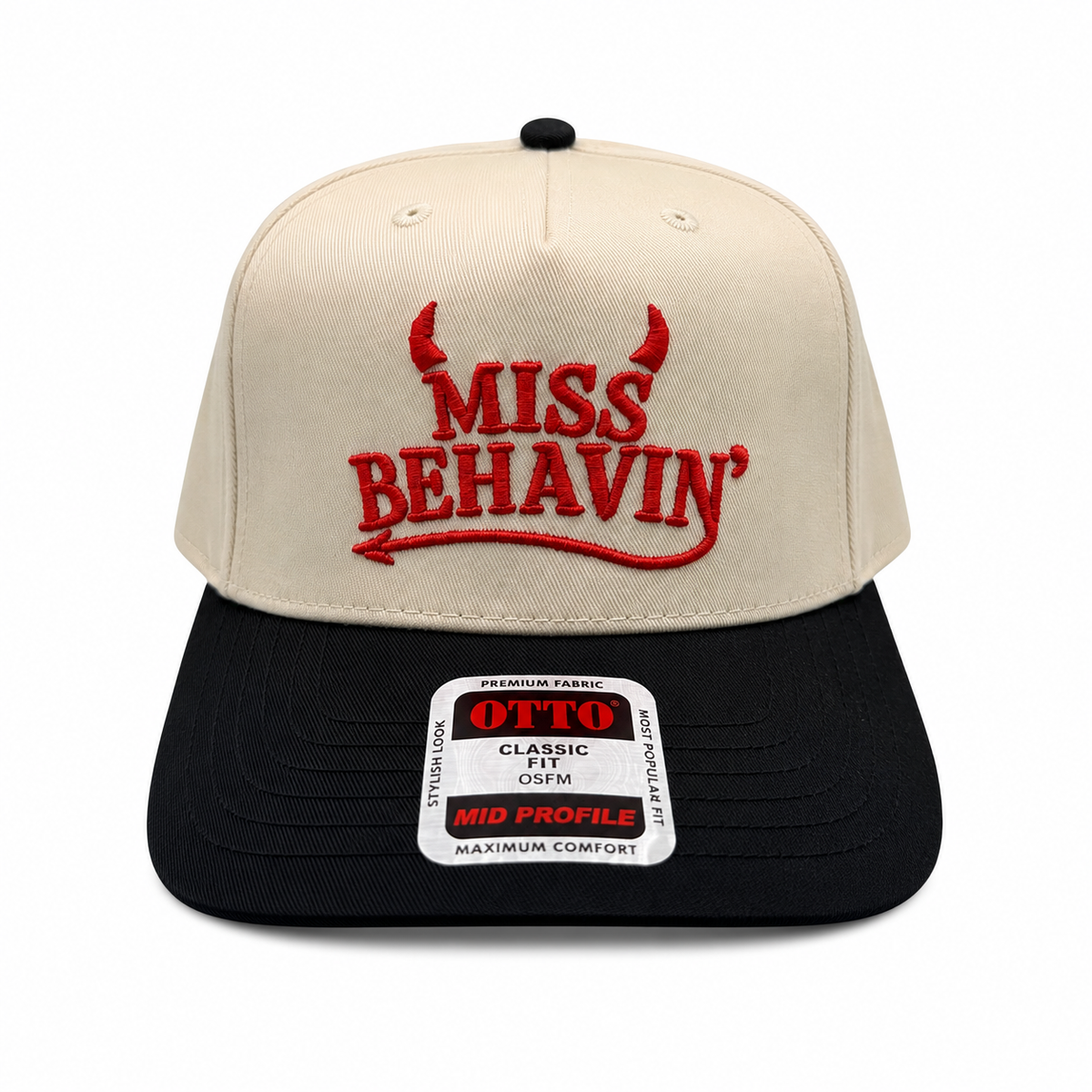 Miss Behavin’ Embroidered Hat | Western Women’s Hat