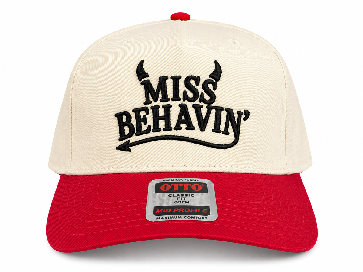 Miss Behavin’ Embroidered Hat | Western Women’s Hat