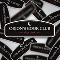 Orion’s Book Club Sticker | Dark Romance Reader Sticker | Fantasy Book Sticker | Bookish Aesthetic Decal | Night Reader Sticker