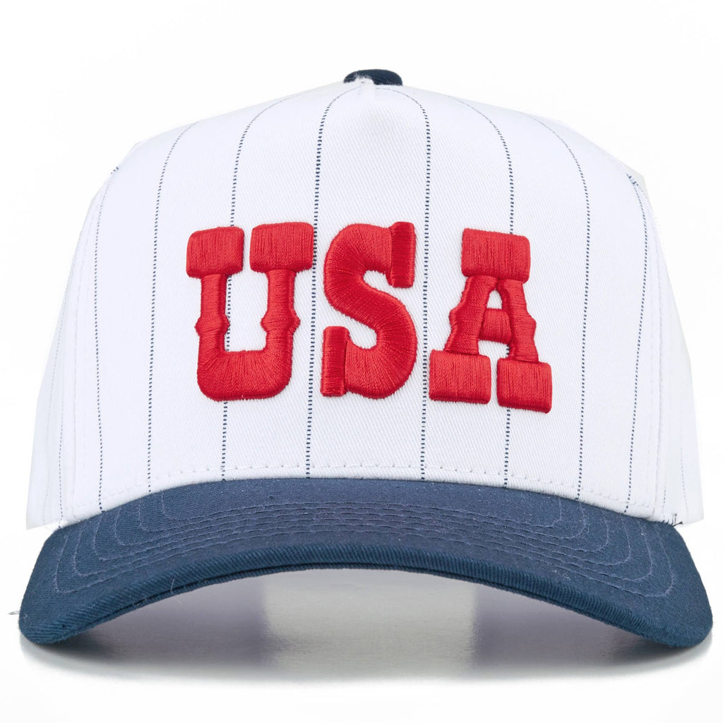 USA Trucker Hat • Patriotic Baseball Cap • Fourth of July Hat • Americana Snapback Hat • Red White Blue Western Hat