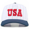 USA Trucker Hat • Patriotic Baseball Cap • Fourth of July Hat • Americana Snapback Hat • Red White Blue Western Hat