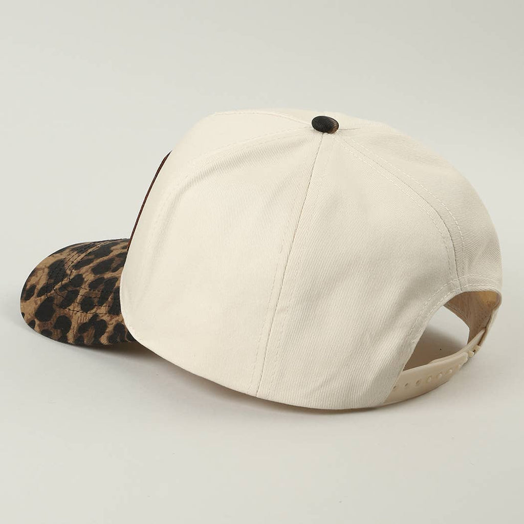 Howdy Darlin’ Hat • Western Trucker Hat • Cowgirl Hat • Leopard Brim Hat • Country Girl Cap • Southern Style Hat