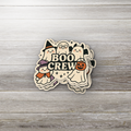 Boo Crew Sticker | Cute Ghosts | Halloween Vinyl | Glossy Finish
