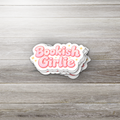 Bookish Girlie – Book Lover Sticker