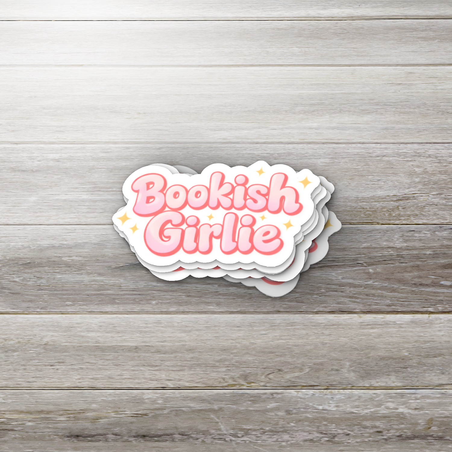 Bookish Girlie – Book Lover Sticker