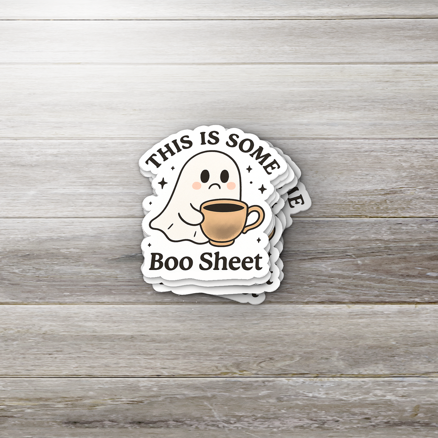 This Is Some Boo Sheet Sticker | Funny Ghost | Halloween Vinyl | Glossy Finish