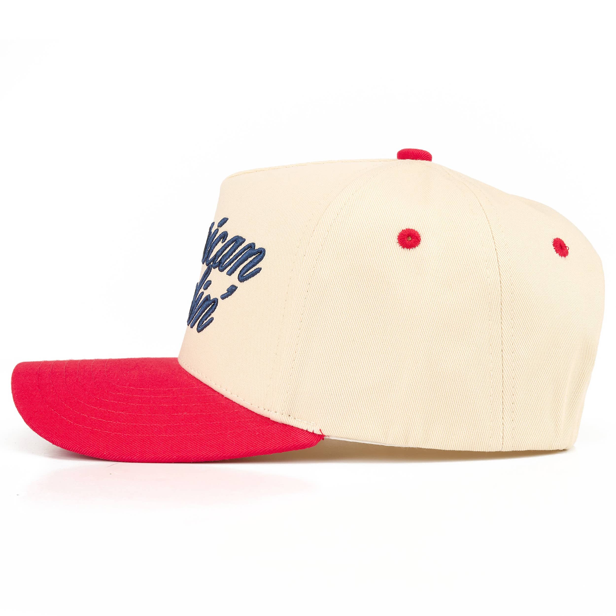 American Darlin’ Trucker Hat • Patriotic Cowgirl Hat • Fourth of July Baseball Cap • Western Americana Hat • Adjustable Snapback