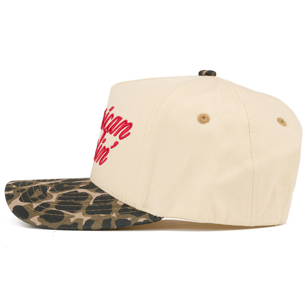 American Darlin’ Trucker Hat • Patriotic Cowgirl Hat • Fourth of July Baseball Cap • Western Americana Hat • Adjustable Snapback