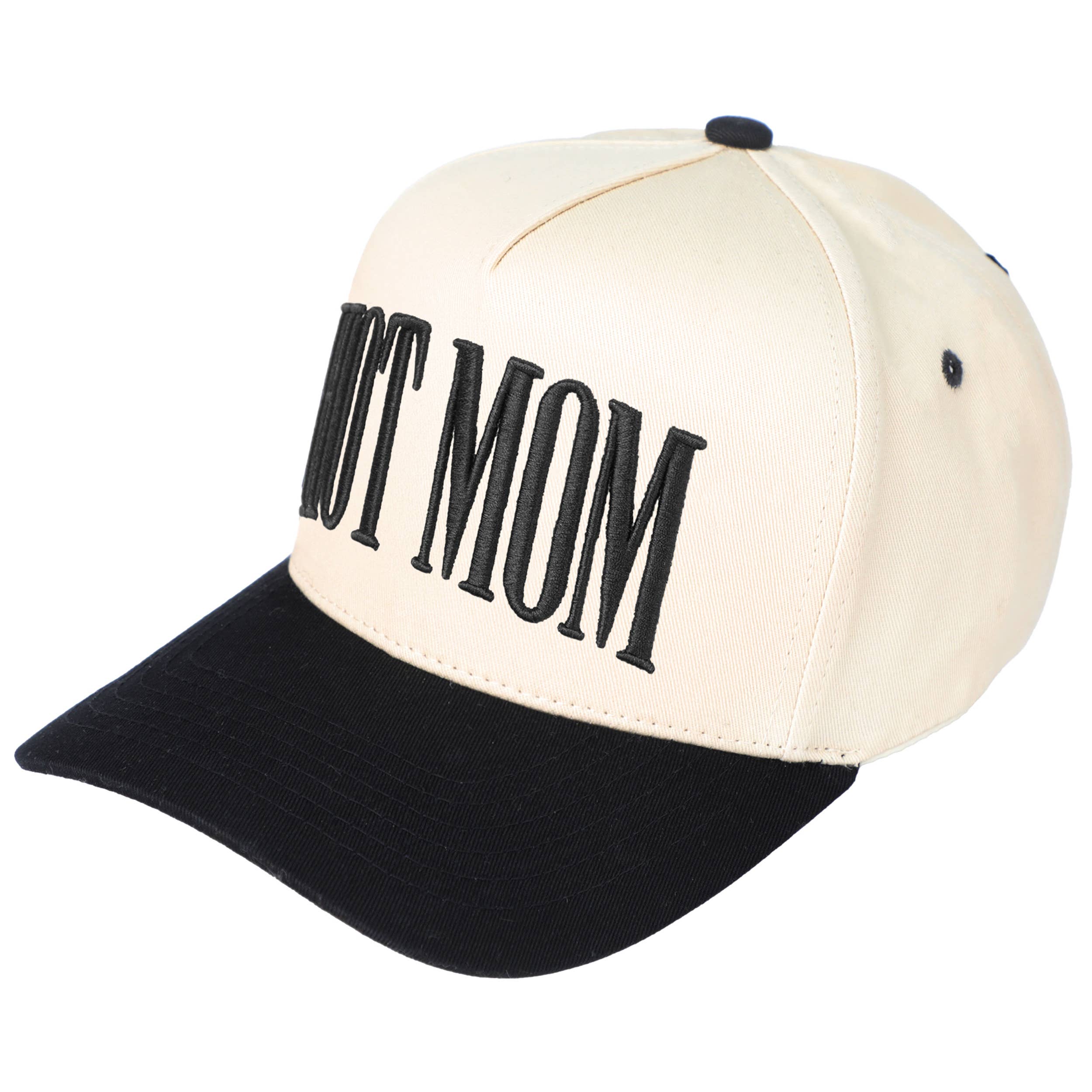 Embroidered “Hot Mom” Hat • Trendy Mom Hat • Funny Mom Gift • Cute Aesthetic Trucker Cap
