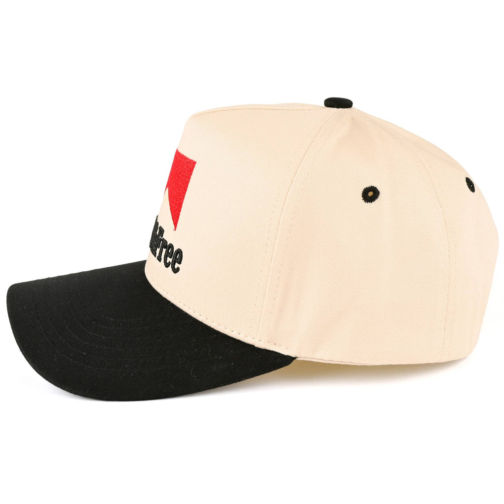 “Wild & Free” Embroidered Hat • Aesthetic Trucker Hat • Minimalist Neutral Cap • Nature Inspired Hat