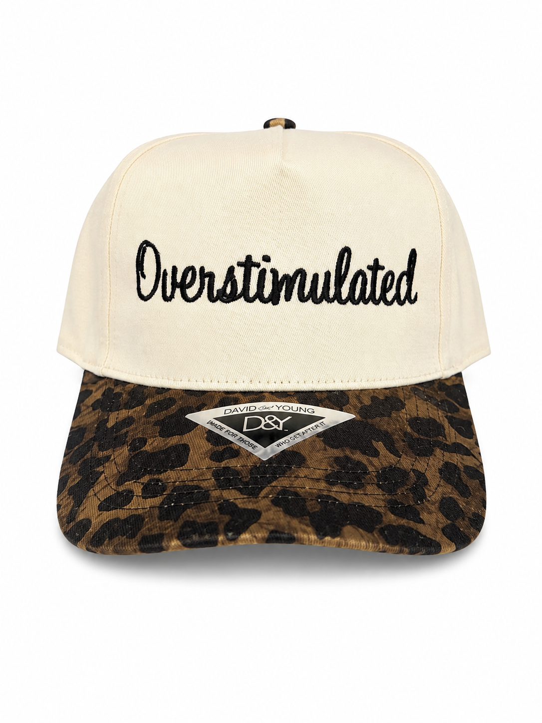 Overstimulated Embroidered Hat | Funny Mom Baseball Cap for Women